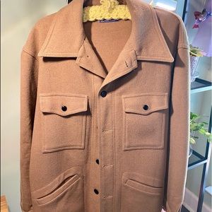 Vintage Pendleton tan shirt/jacket EUC